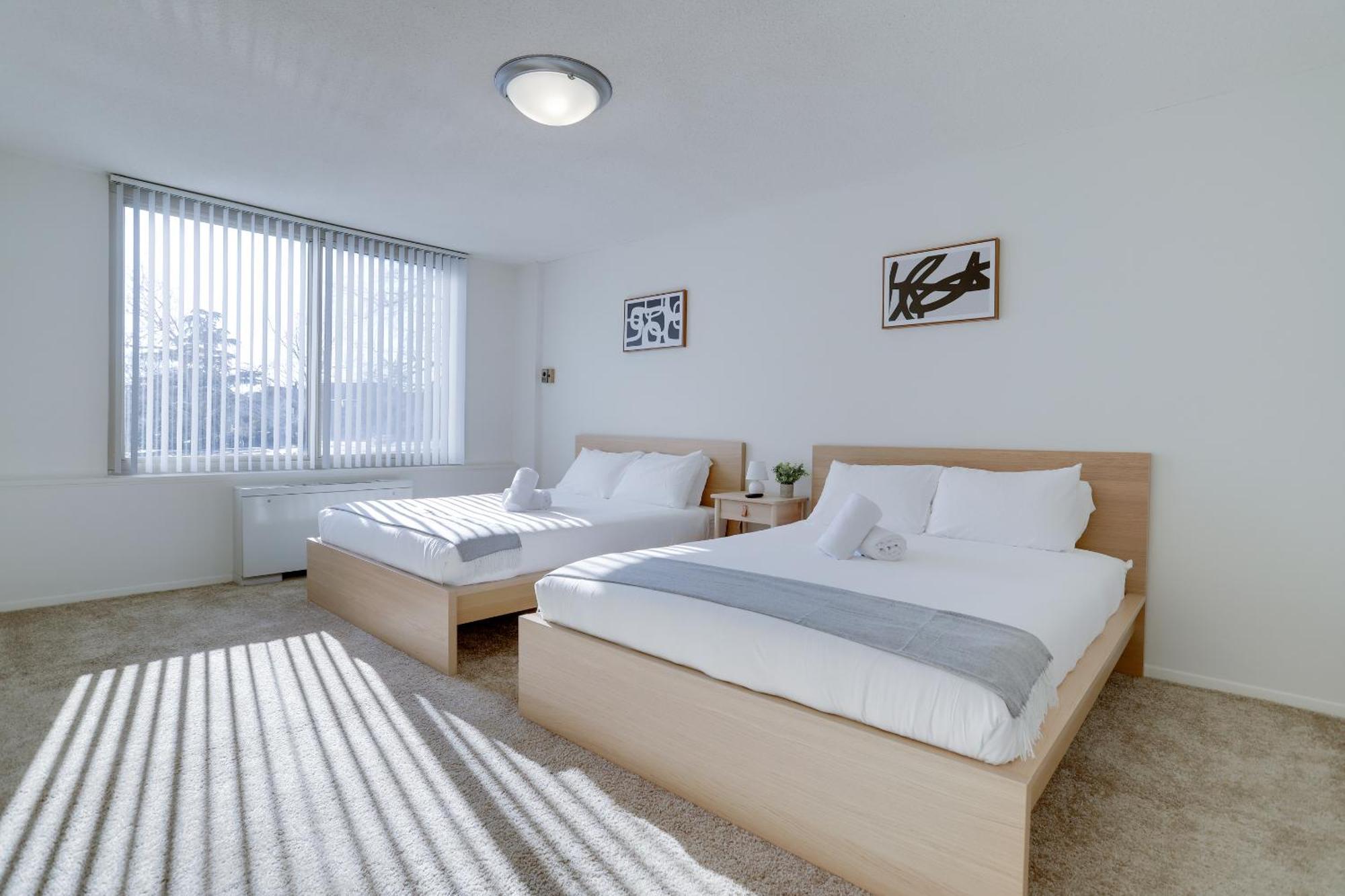 Spacious 2 Bedrooms Apt @Crystal City With Gym Arlington Luaran gambar